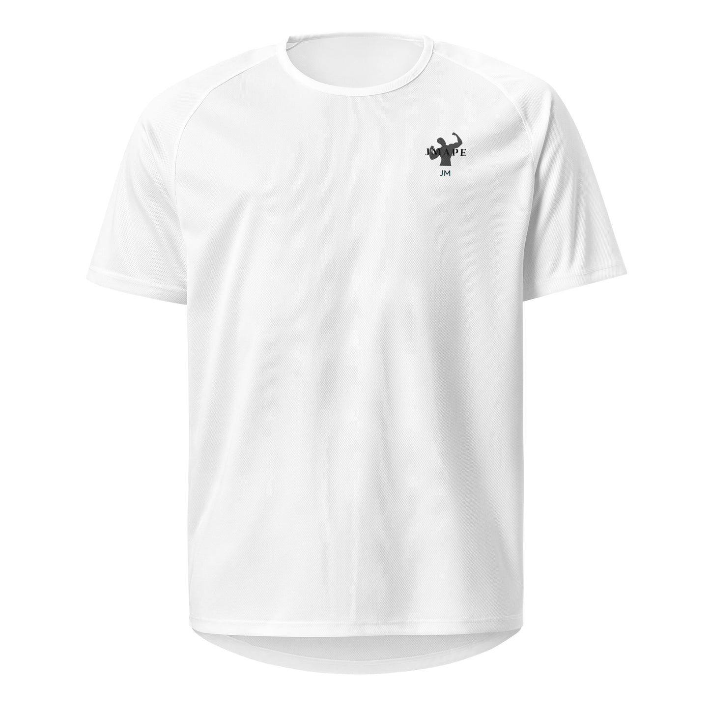 Branded Gym T-Shirt with Front Printed Logo - Branded Gym T shirts - JMape