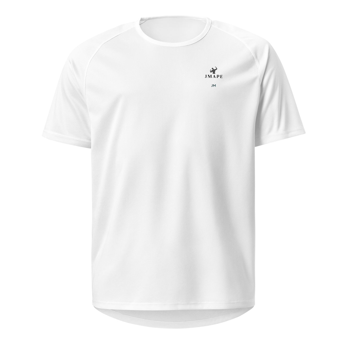 Branded Gym T-Shirt with Front Printed Logo - Branded Gym T shirts - JMape